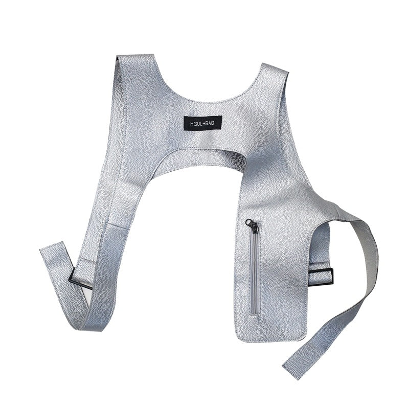 Pu Vest Vestpakke Trendy Cool Funktionelt Værktøj Og Taktik