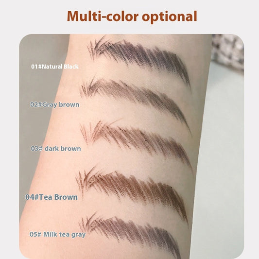 Rotating Double-headed Multifunctional Thin Head Eyebrow Pencil Distinct Look