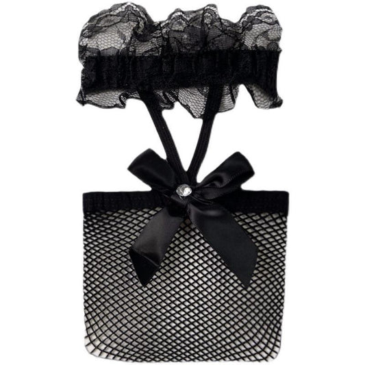 Women's Lace Garter Bow Stockings