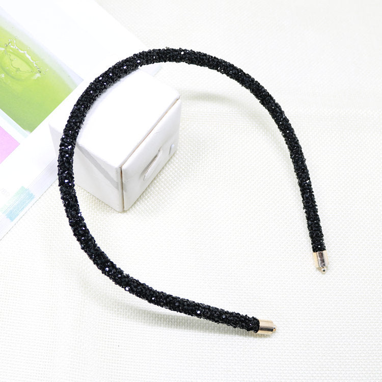 Fine flash diamond hairband with diamond