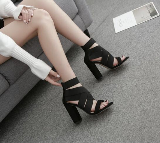 Open-toed sandals