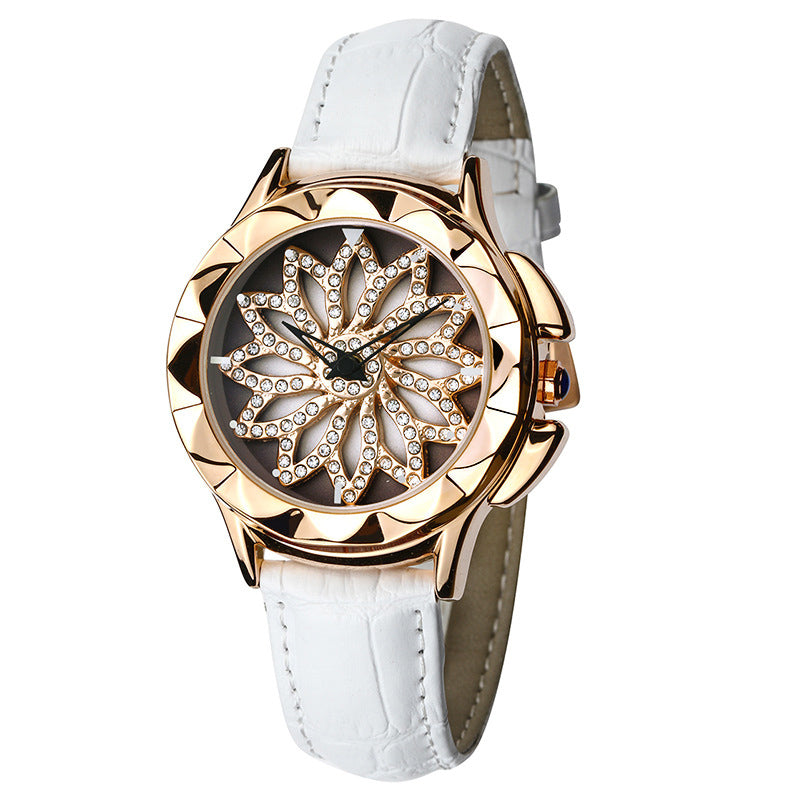 Rhinestone leisure creative watch