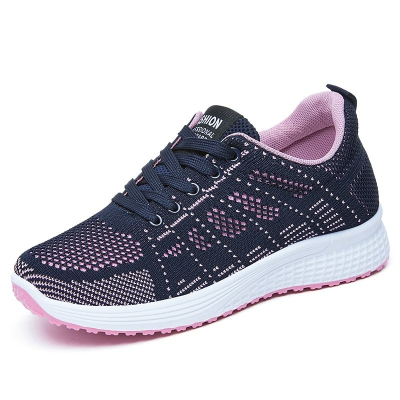 Sneaker Female Delivery Fall Breathable Casual Women's Shoes Wholesale Soft Bottom Running