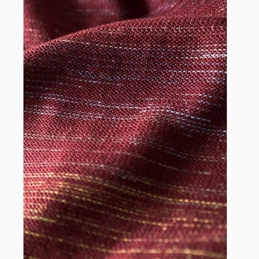 Colorful Thread Mixed Woven Cotton Knitted Cardigan