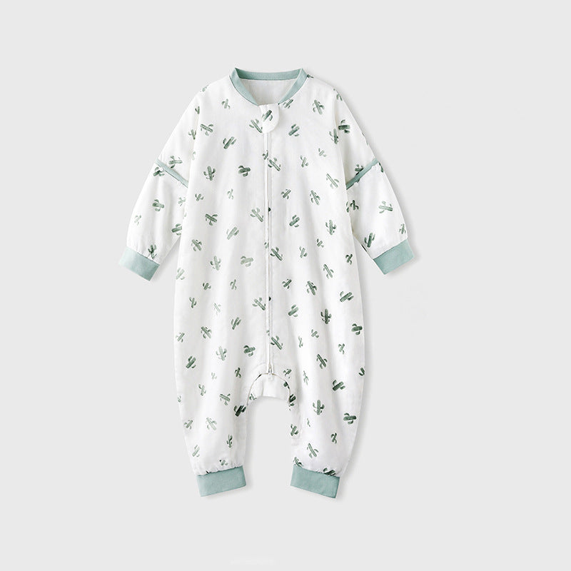 Girls' Personalized Fashion All-season One-piece Pajamas