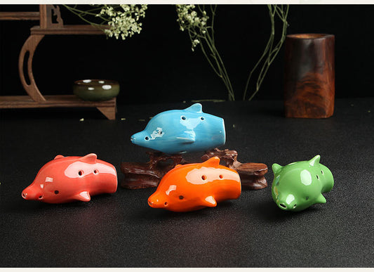 Upright Dolphin Series 6 Hole Ocarina