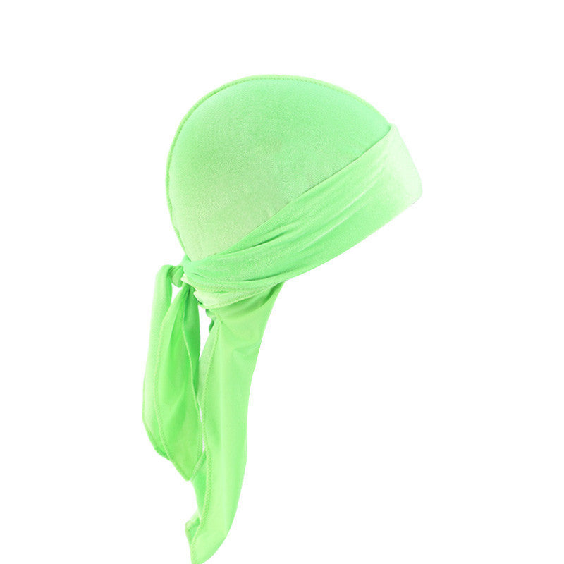 European And American Popular Korean Velvet Long Tail Pirate Hat