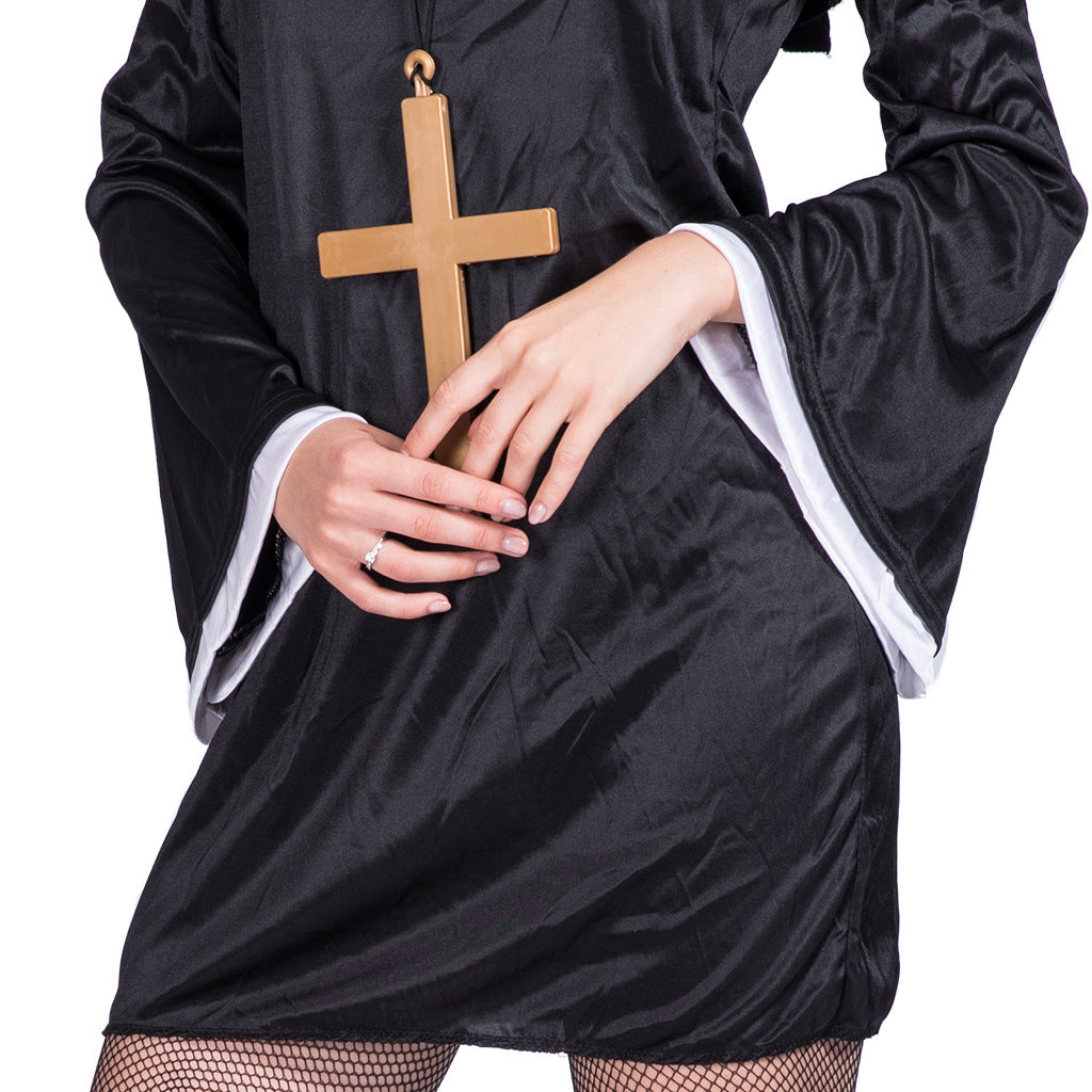 Women's Nun Role-play Stage Costume