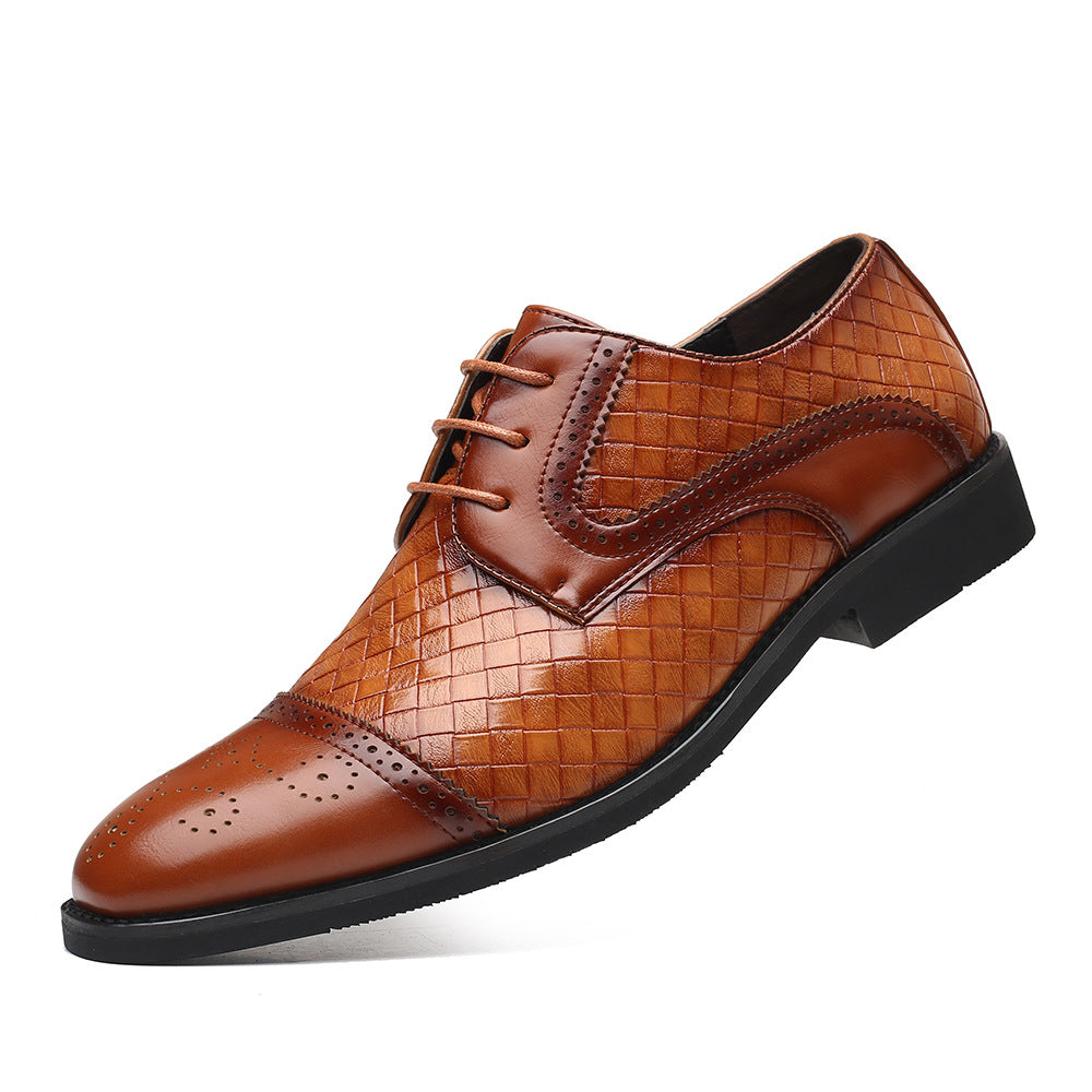Herre trendy business casual lædersko