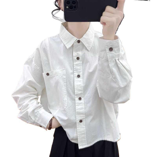 Retro Long-sleeved Women's Versatile Top