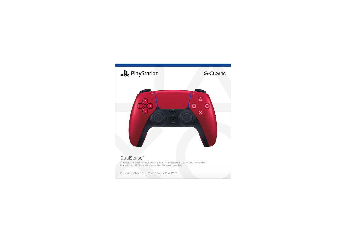 PS5 DualSense Volcanic Red