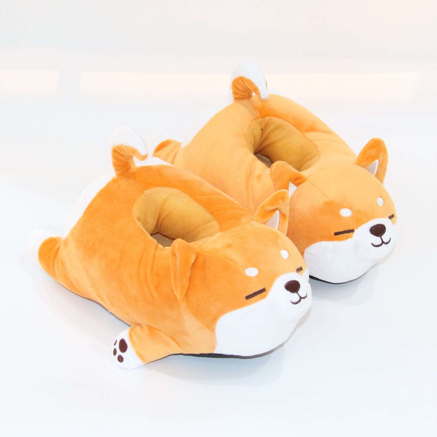 Cute Soft Adorable Corgi Shiba Inu Dog Slippers Animal