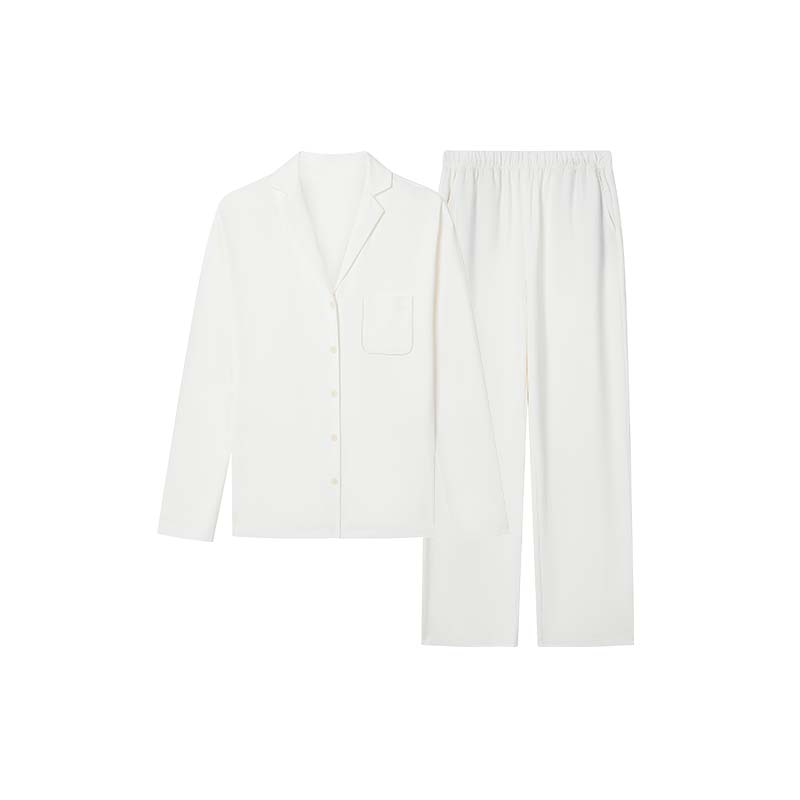 Cloud Cotton Cardigan Modal Couple Pajama Set