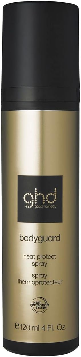 ghd bodyguard värmeskyddsspray – osynligt & lätt värmeskydd, skyddande vårdande ingredienser, slätt och följsamt finish – för alla hårtyper