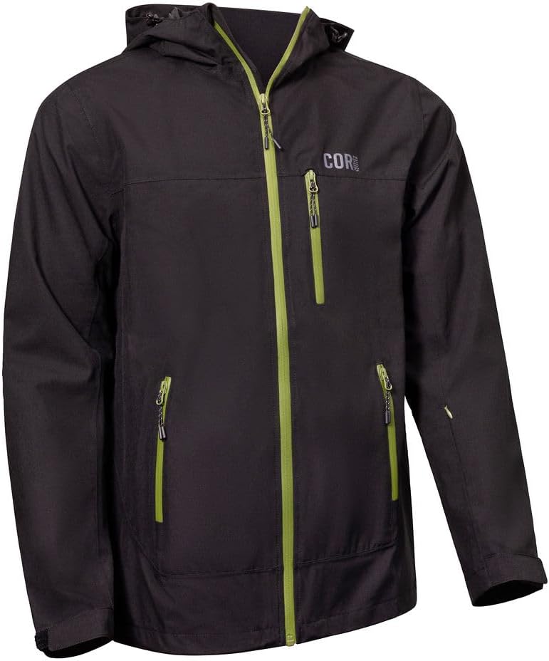 Men's Packable Travel Rain Jacket | The Ultimate All-Round Rain Coat for Men with Secret Pockets