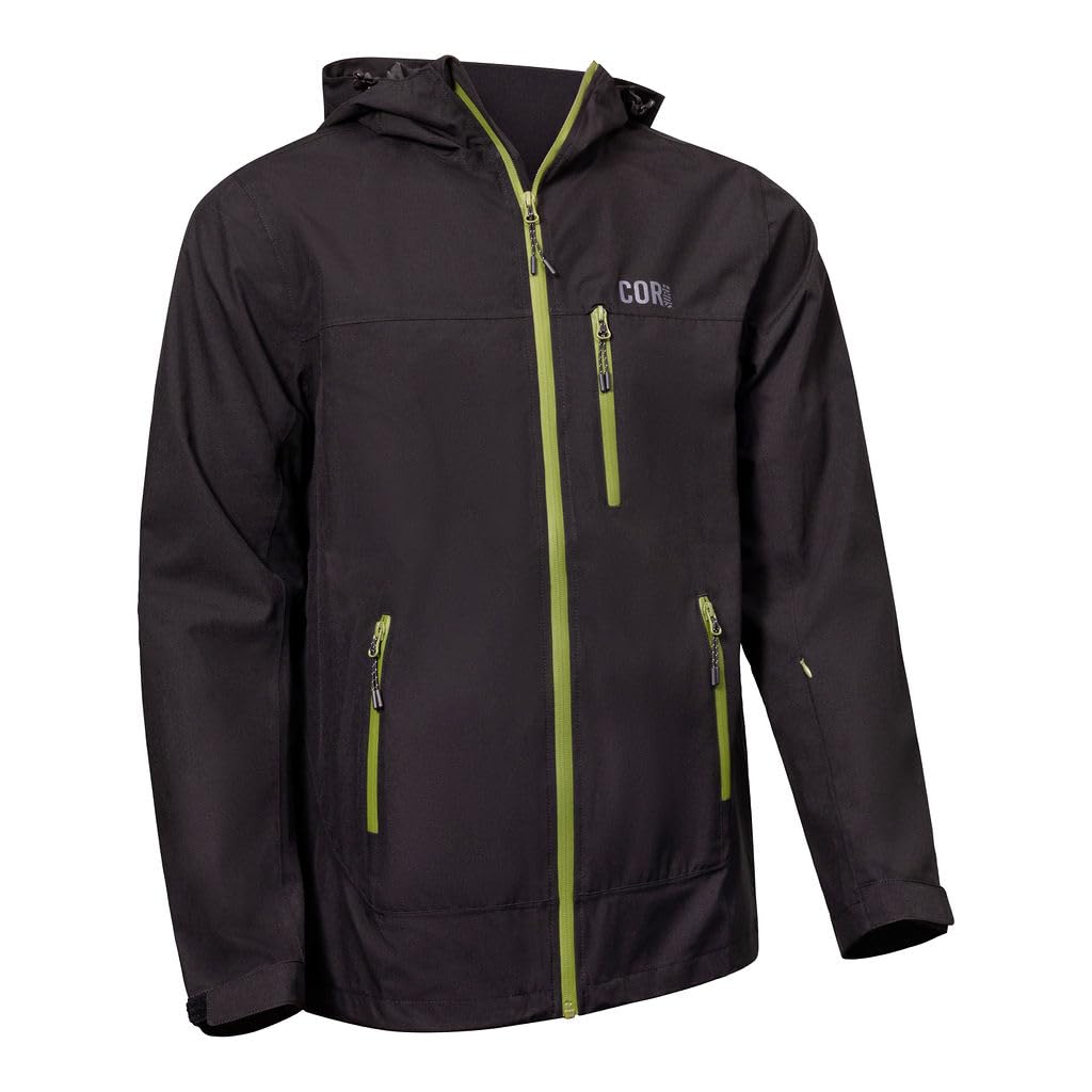 Men's Packable Travel Rain Jacket | The Ultimate All-Round Rain Coat for Men with Secret Pockets