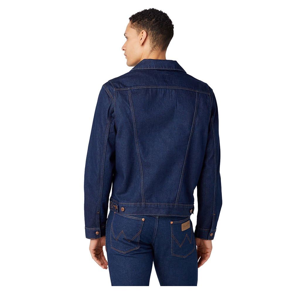 Wrangler Denim jacka för män, Skölj, M