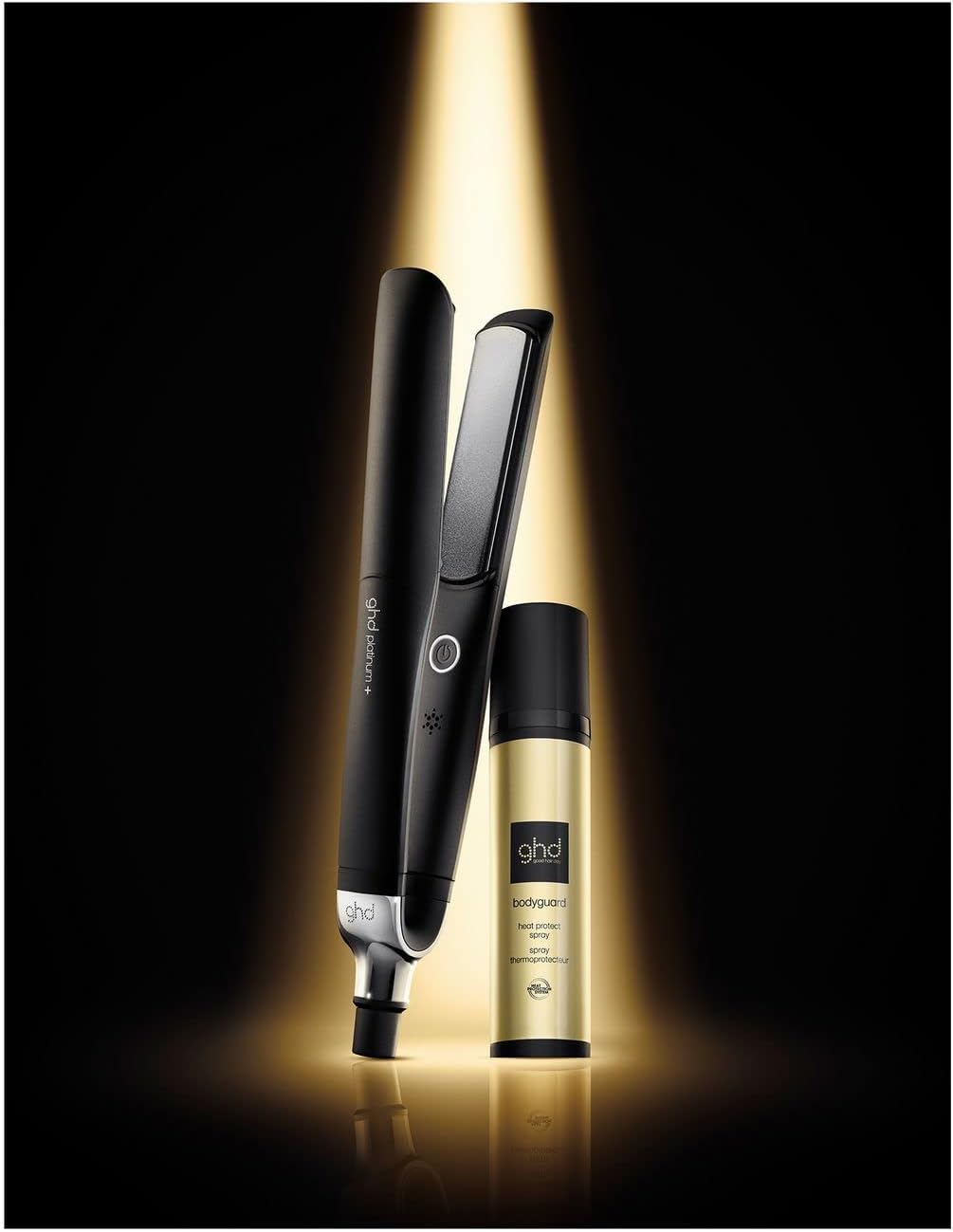 ghd bodyguard värmeskyddsspray – osynligt & lätt värmeskydd, skyddande vårdande ingredienser, slätt och följsamt finish – för alla hårtyper
