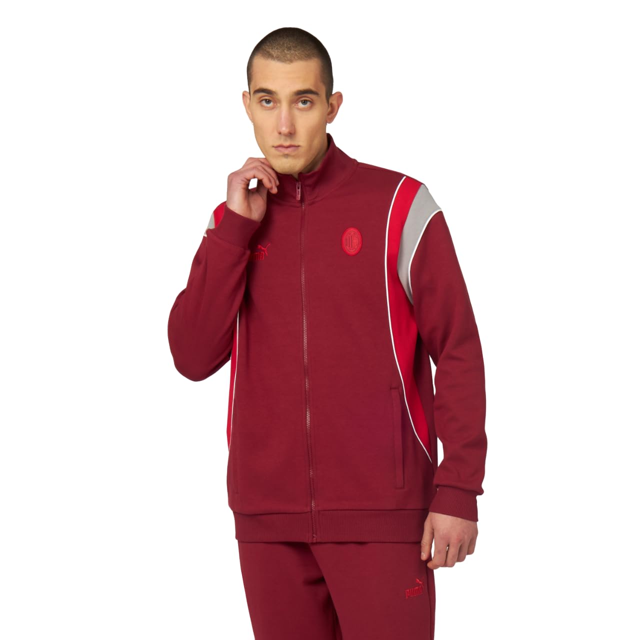 AC Milan unisex - vuxen Ftlbarchive jacka jumper (1-pack)