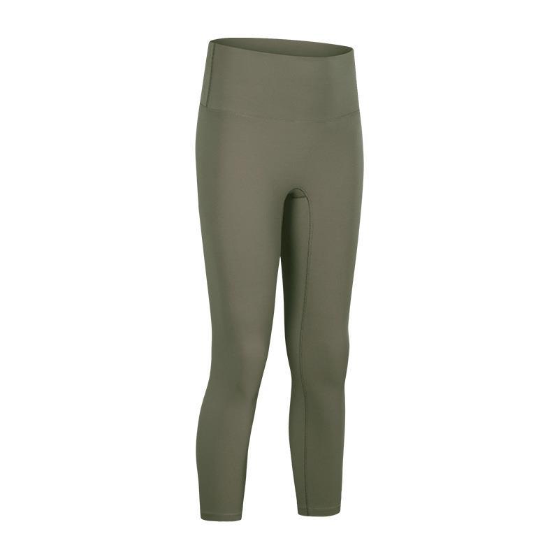 Yoga cropped pants tight sports fitness pants