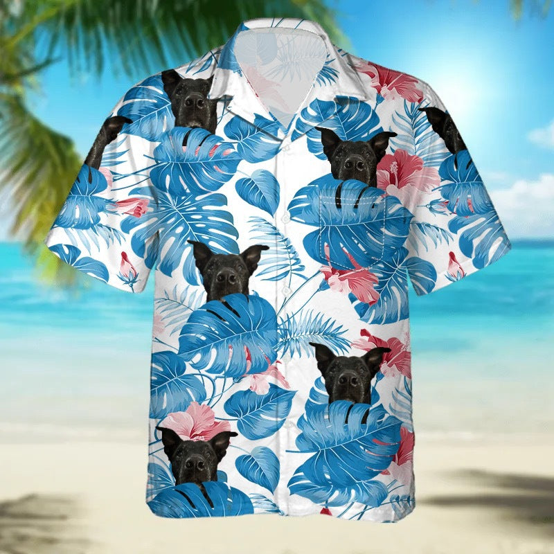 Digital Print Hawaiian Men's Casual Shirt