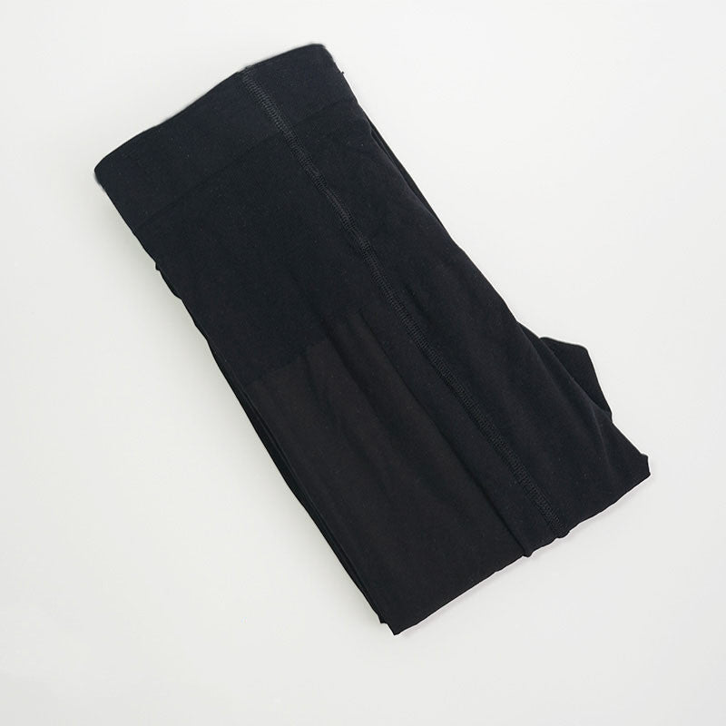 Bare Leg Artifact Double Layer Women's Leggings Fake Through Meat Plus Velvet Pantyhose