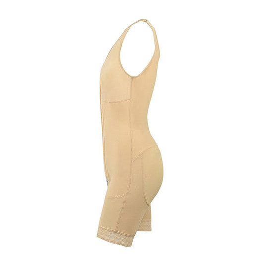 One Piece Zipper Shaping Pants