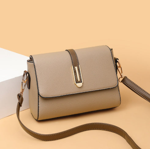 High-grade Women's Simple Texture Shoulder Messenger Bag