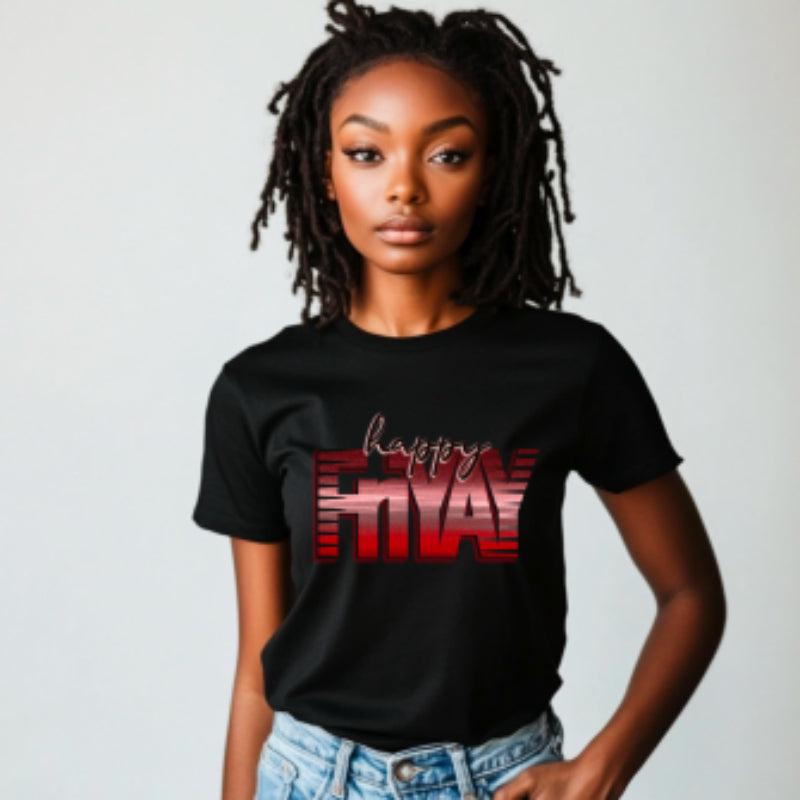 3D Digital Printing Casual Round Neck Short Sleeves