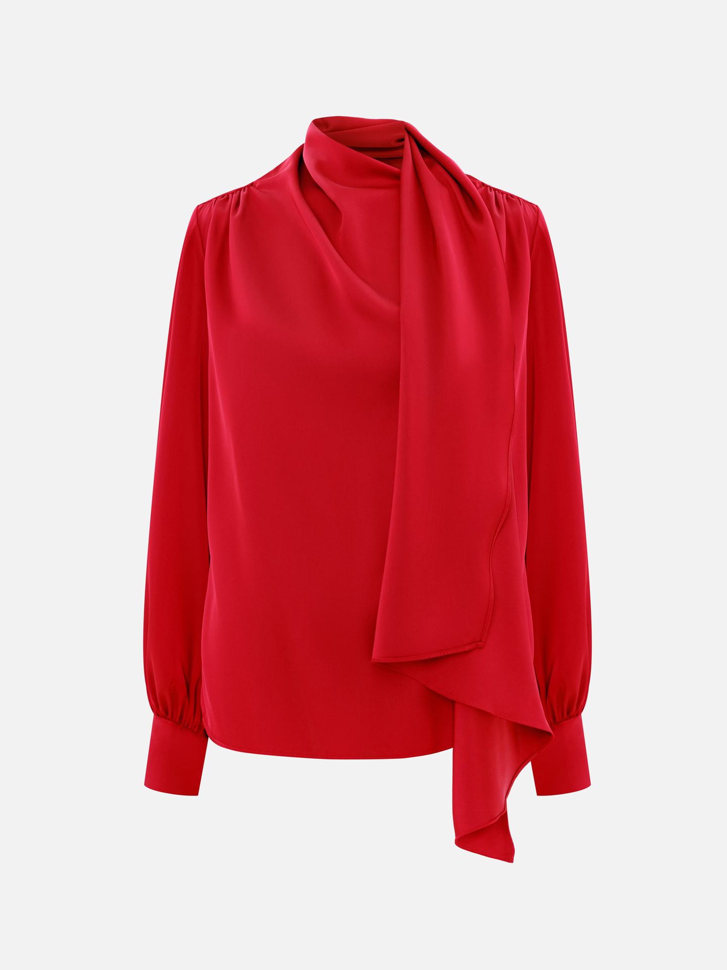 New French-style Elegant Ribbon Blouse Shirt For Women