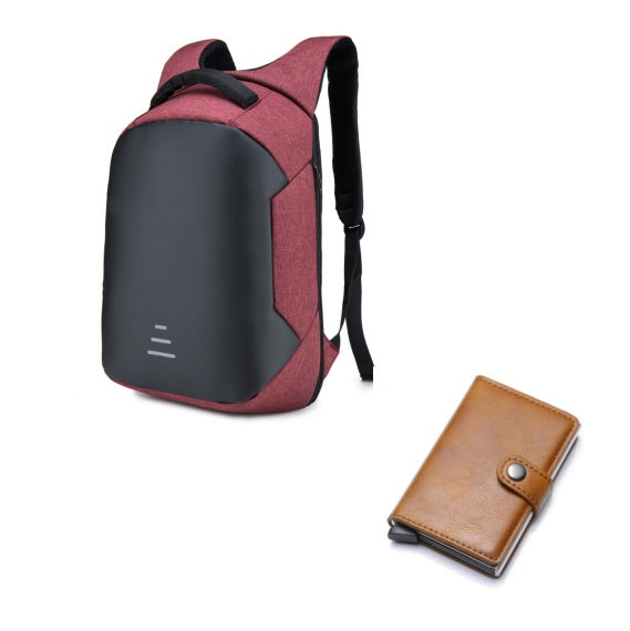 Anti-theft laptop backpack