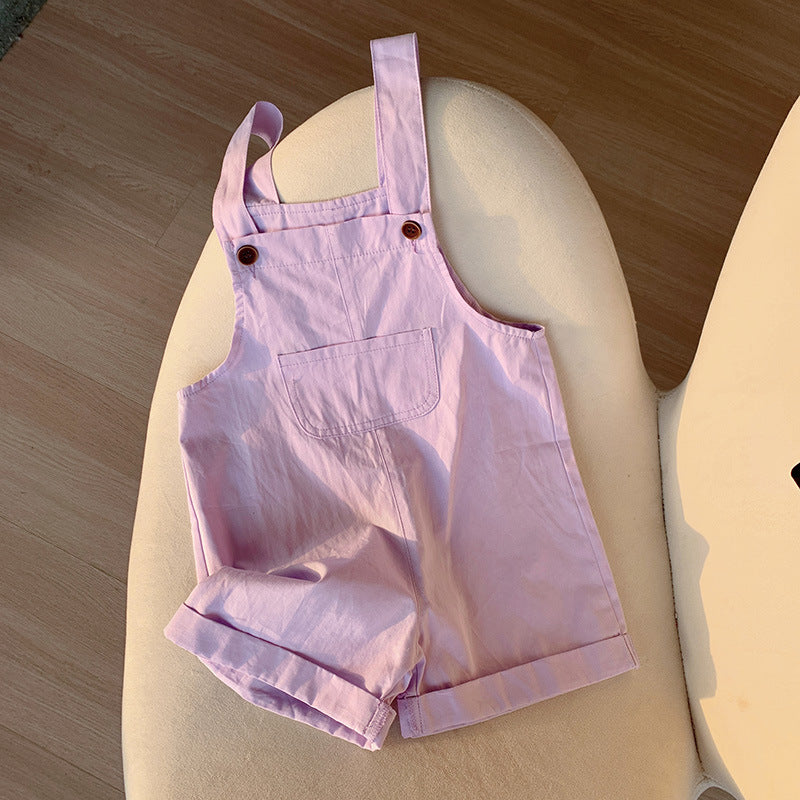 Children's Korean-style Casual Overalls For Children Boys And Girls