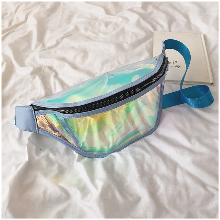 Laser shoulder messenger bag