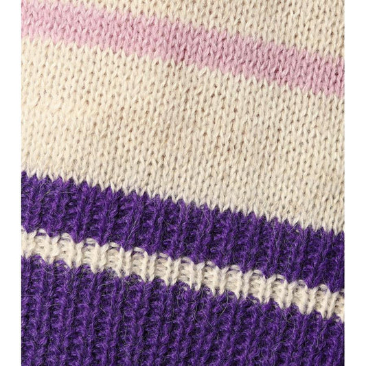 Loose Men's And Women's Irregular Striped Sweater
