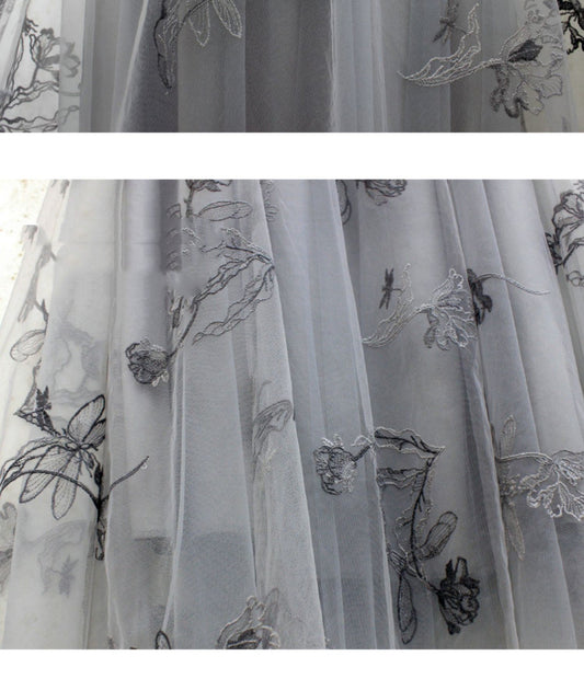 Sagging A-shaped Slim Fit Fairy Long Dress