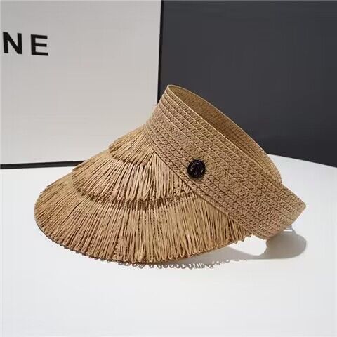 Protection By The Sea Outdoor Headband Sun Hat Spring And Summer Wide-brimmed Hat