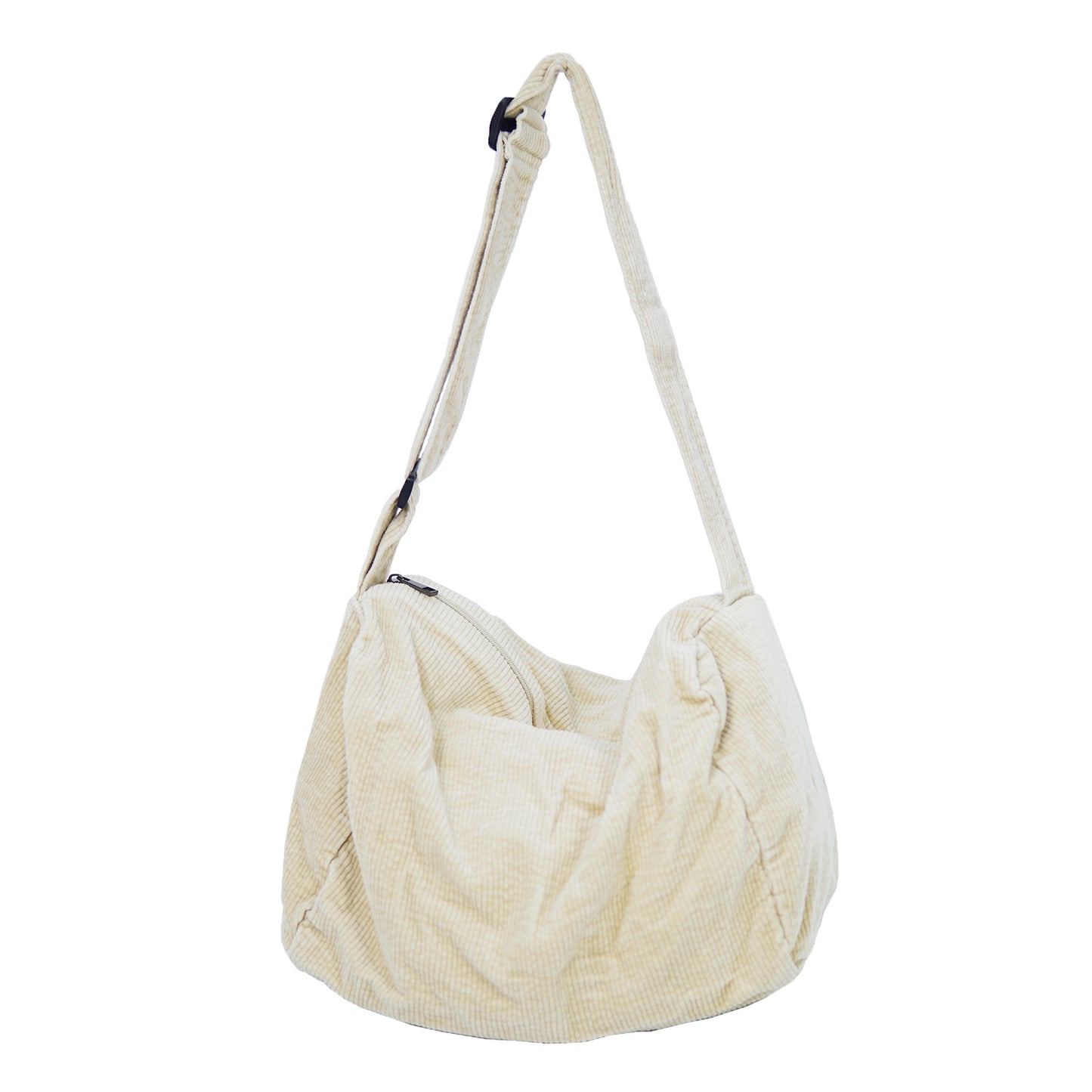 Literary Leisure Simple Corduroy Shoulder Messenger Bag