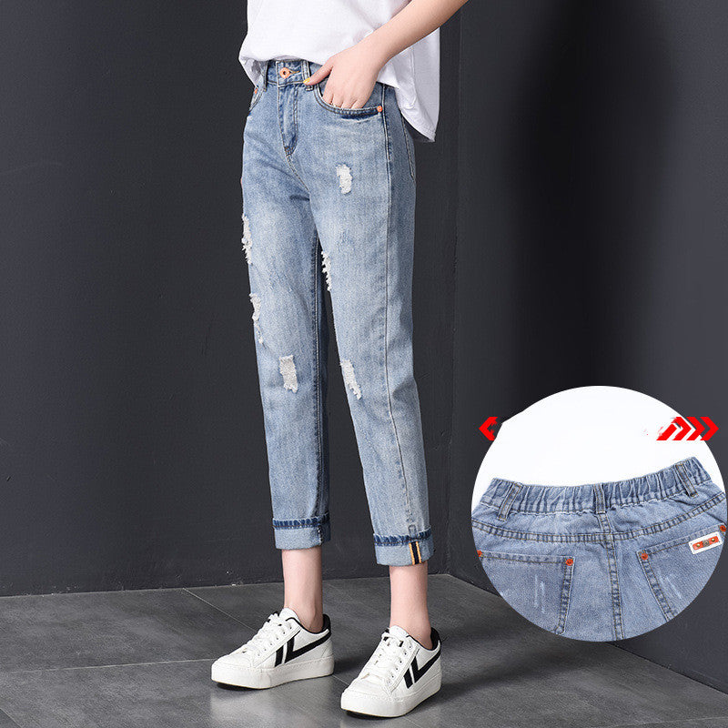 Small Nine-point Harlan Straight Daddy Pants Trend