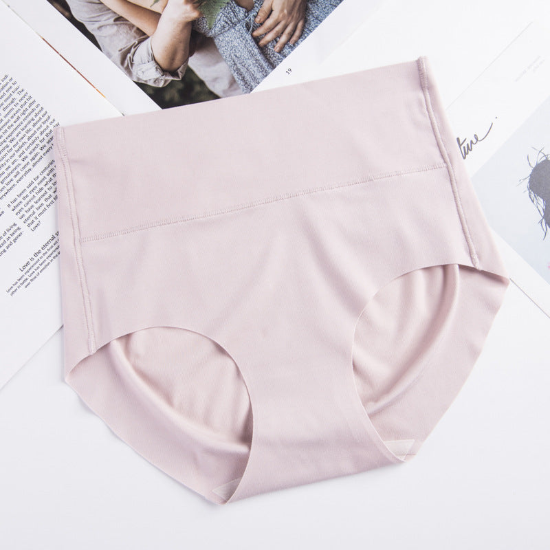 One Piece Seamless Women's High Waist Modal Breathable Briefs