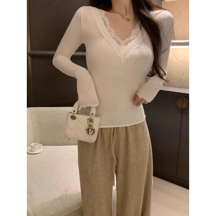 Slimming Stretchy Short-length Long-sleeve Base Top