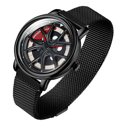 Simple hollow men's watch