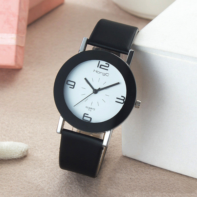shopee Quartz Couple's Watch Simple White 175