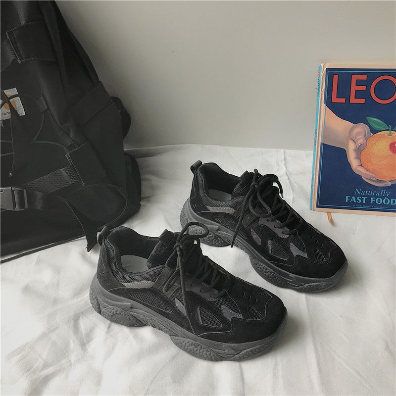 Students' Thick-soled Street Shooting Casual Sneakers