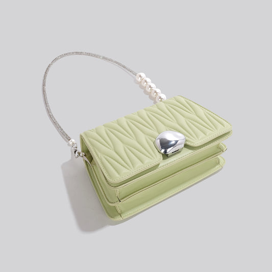 Sophisticated Chain Underarm Premium Crossbody Bag