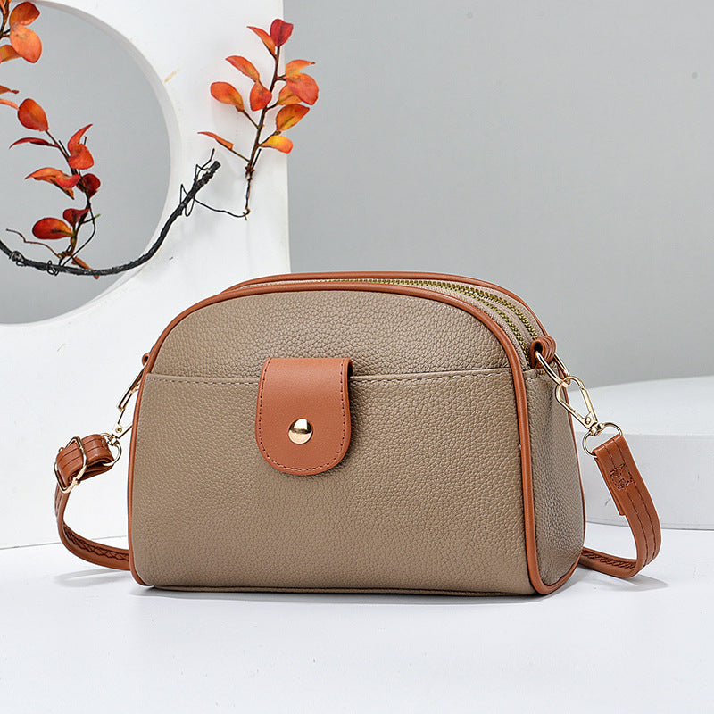 Women's One Shoulder Crossbody Texture Exquisite And Practical Stylish Bag