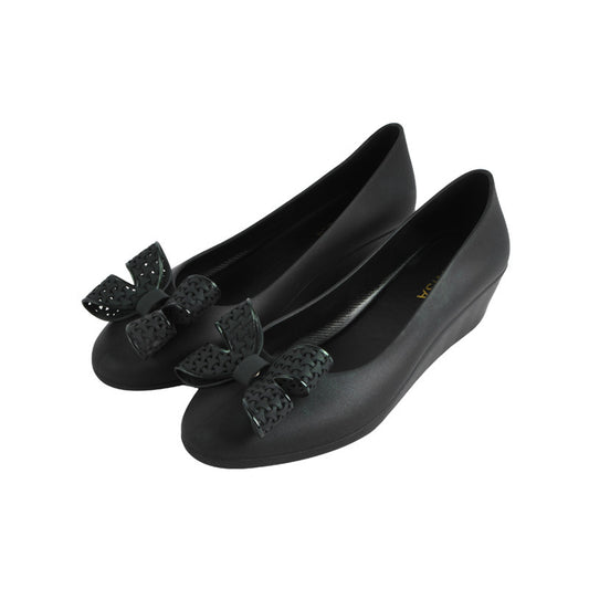 Women's Casual Light Sandals With Bow Wedge Heel