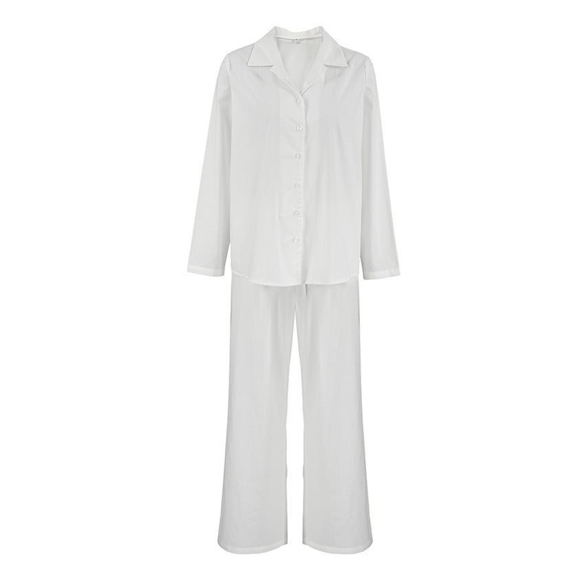 Autumn Cotton Long-sleeve Pants Set Comfortable