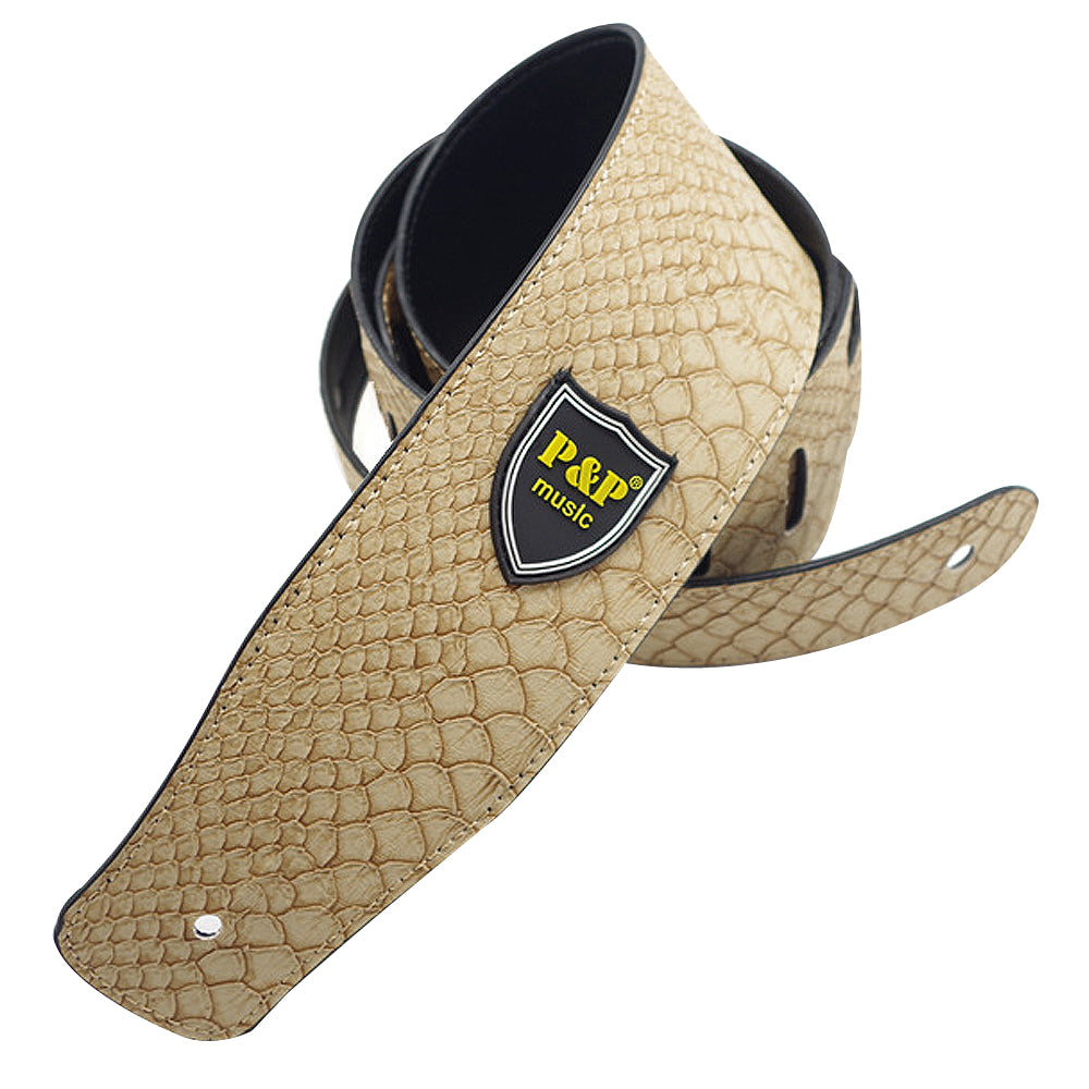 Wholesale PU Leather Electric Acoustic Guitar Straps