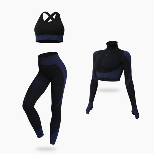 Women's Fashion Seamless Yoga Suit