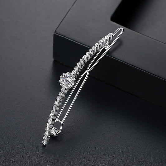 Simple temperament female hairpin